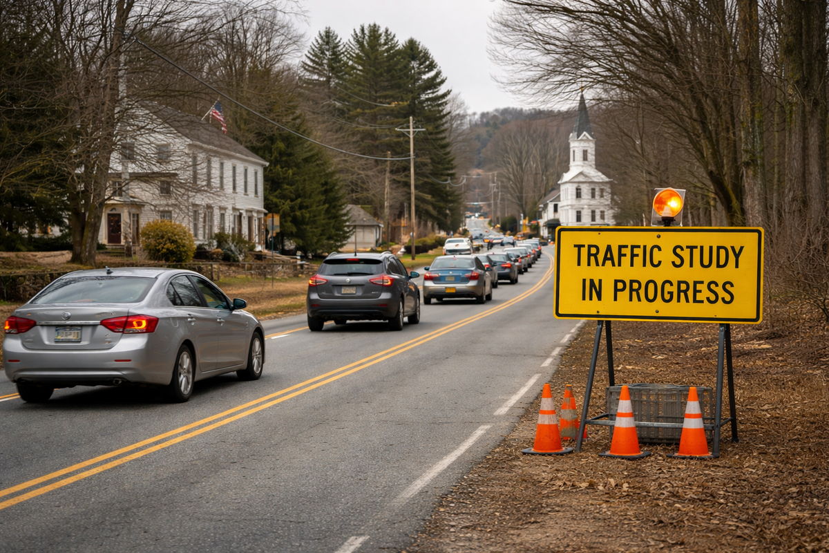 New England Man raises concerns about traffic